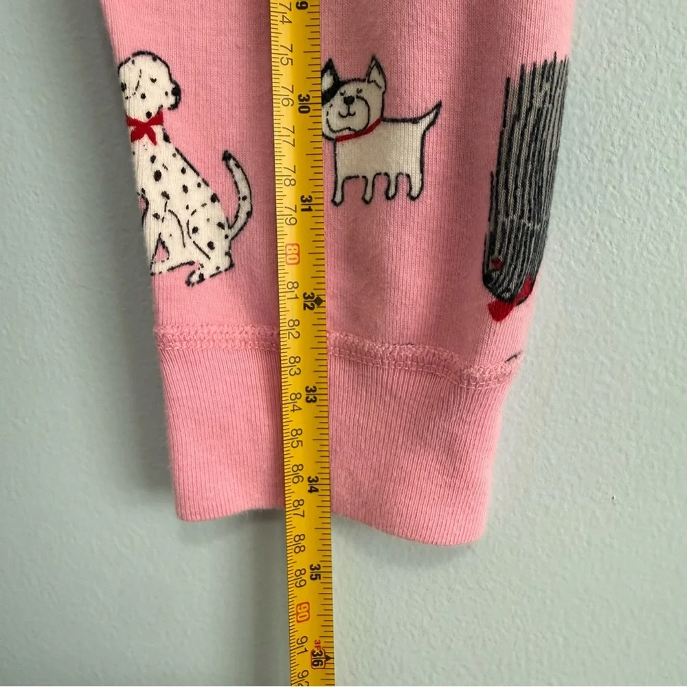 Hanna Andersson Girls Pajamas Set Size 10(140‎ cm) Dogs Print Pink